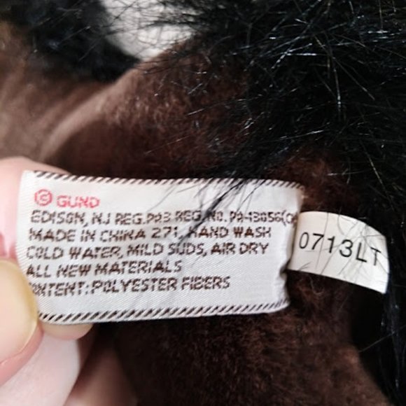 GUND Dale Plush Clydesdale Brown Horse‎ Stuffed Animal Equestrian 10" - Picture 3 of 3